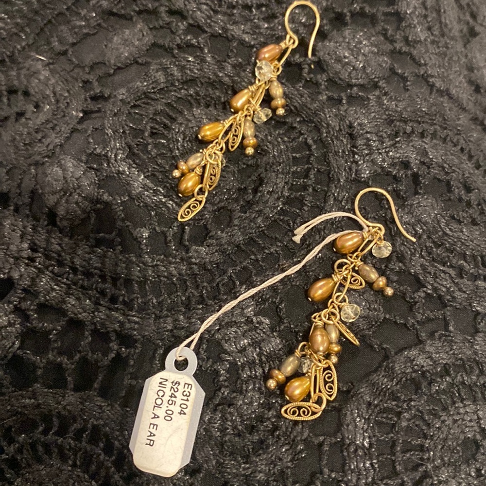 NICOLA EARING ORIGINAL 245$ NEIMAN MARCUS